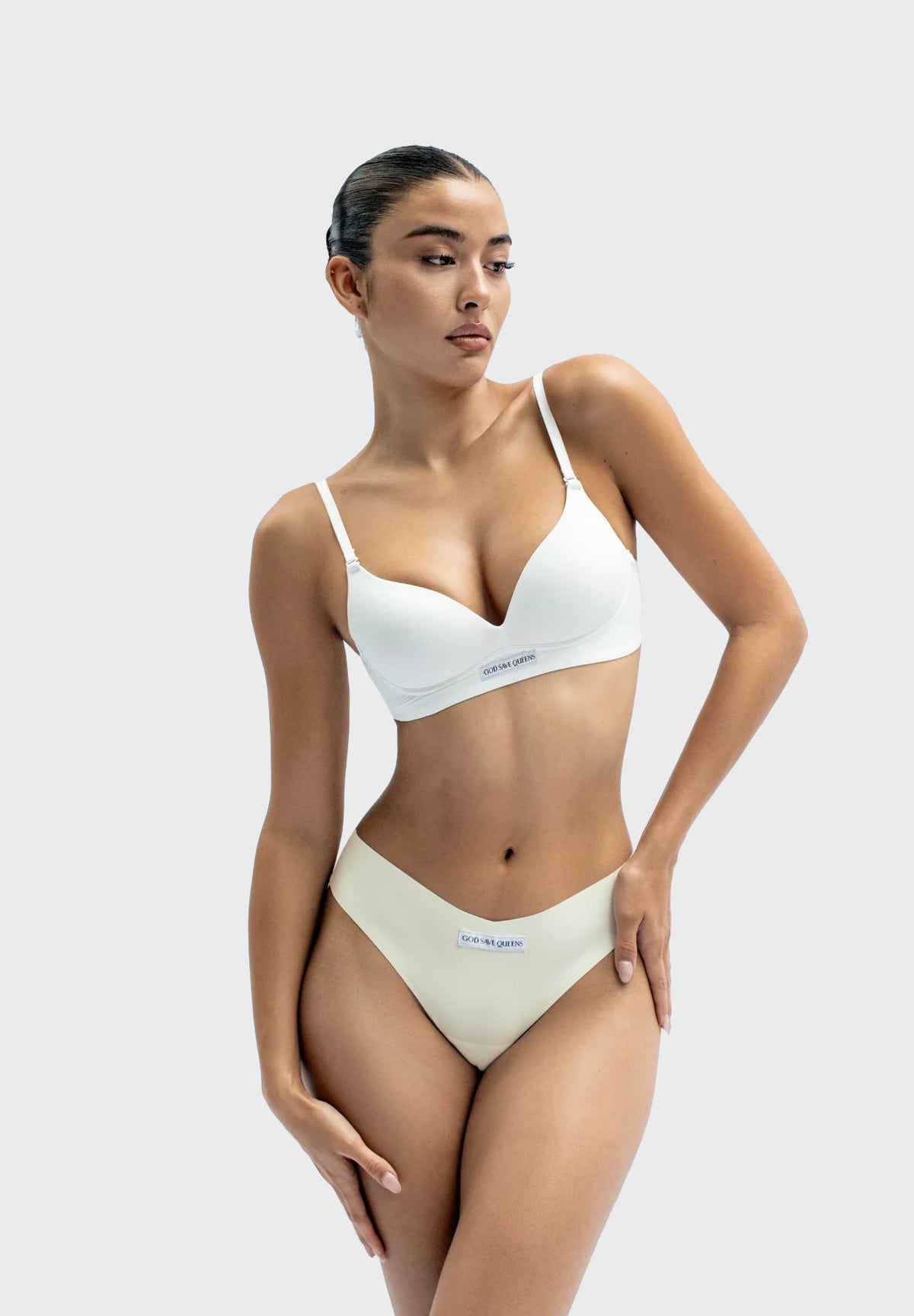 Second Skin Brazilian Panty Off White