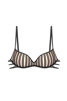 Giselle Pretty Wild Push Up Bra Black