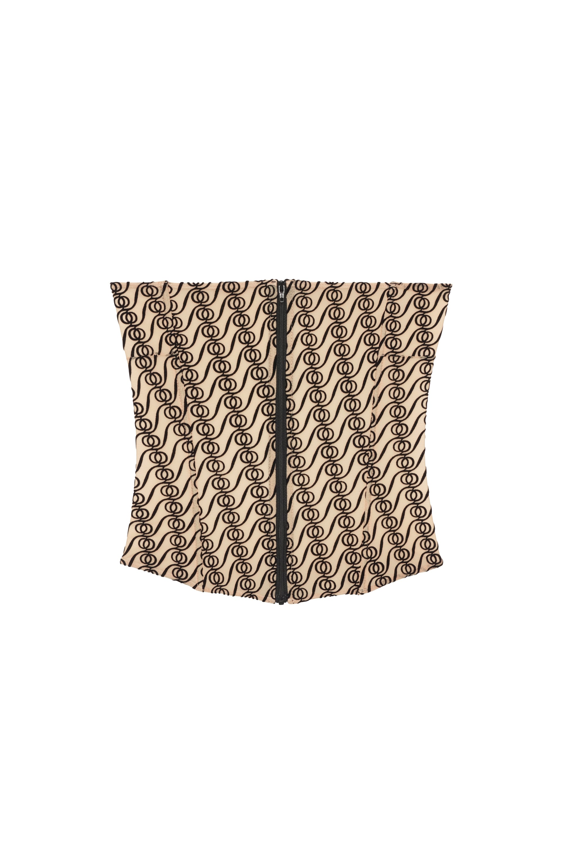 Alizee Strapless Corset Nude