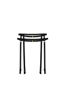 Forget Me Not Suspender Black