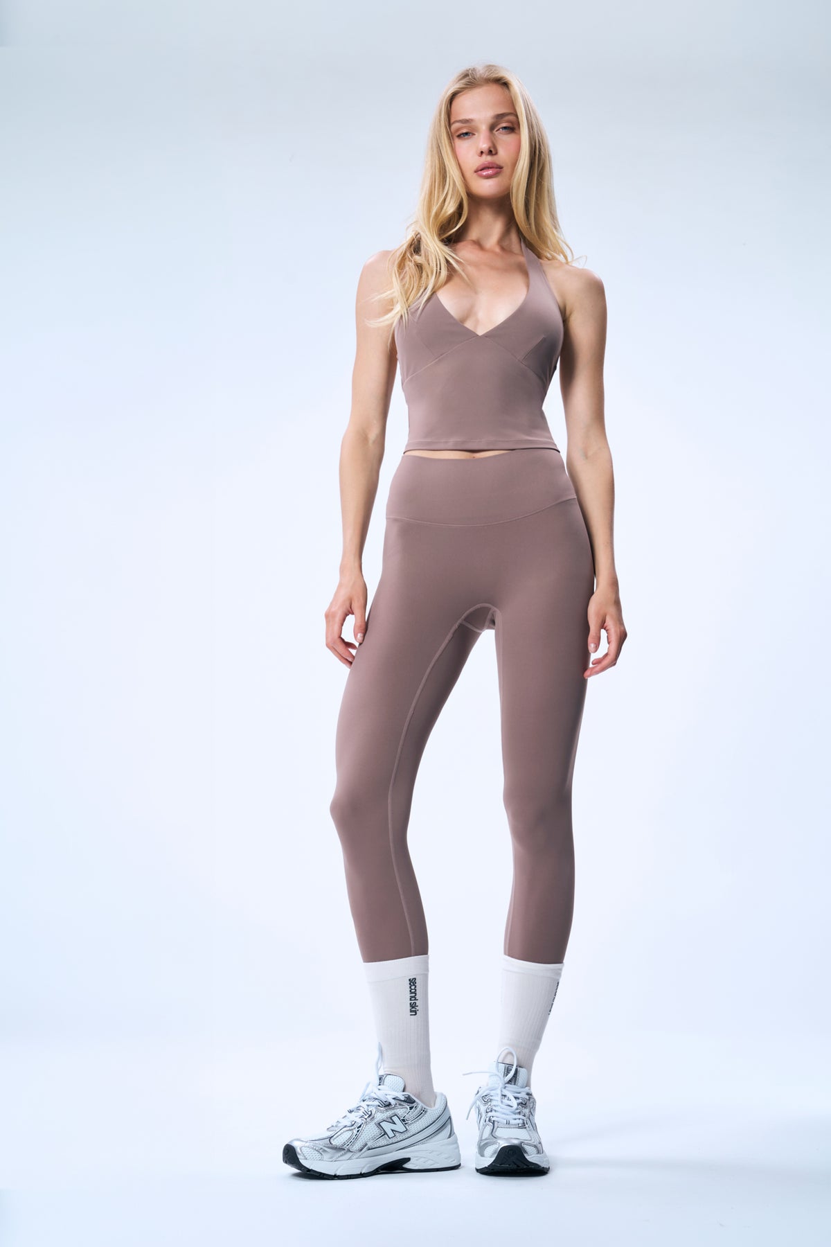 Second Skin Studio High-Waisted Legging Mushroom