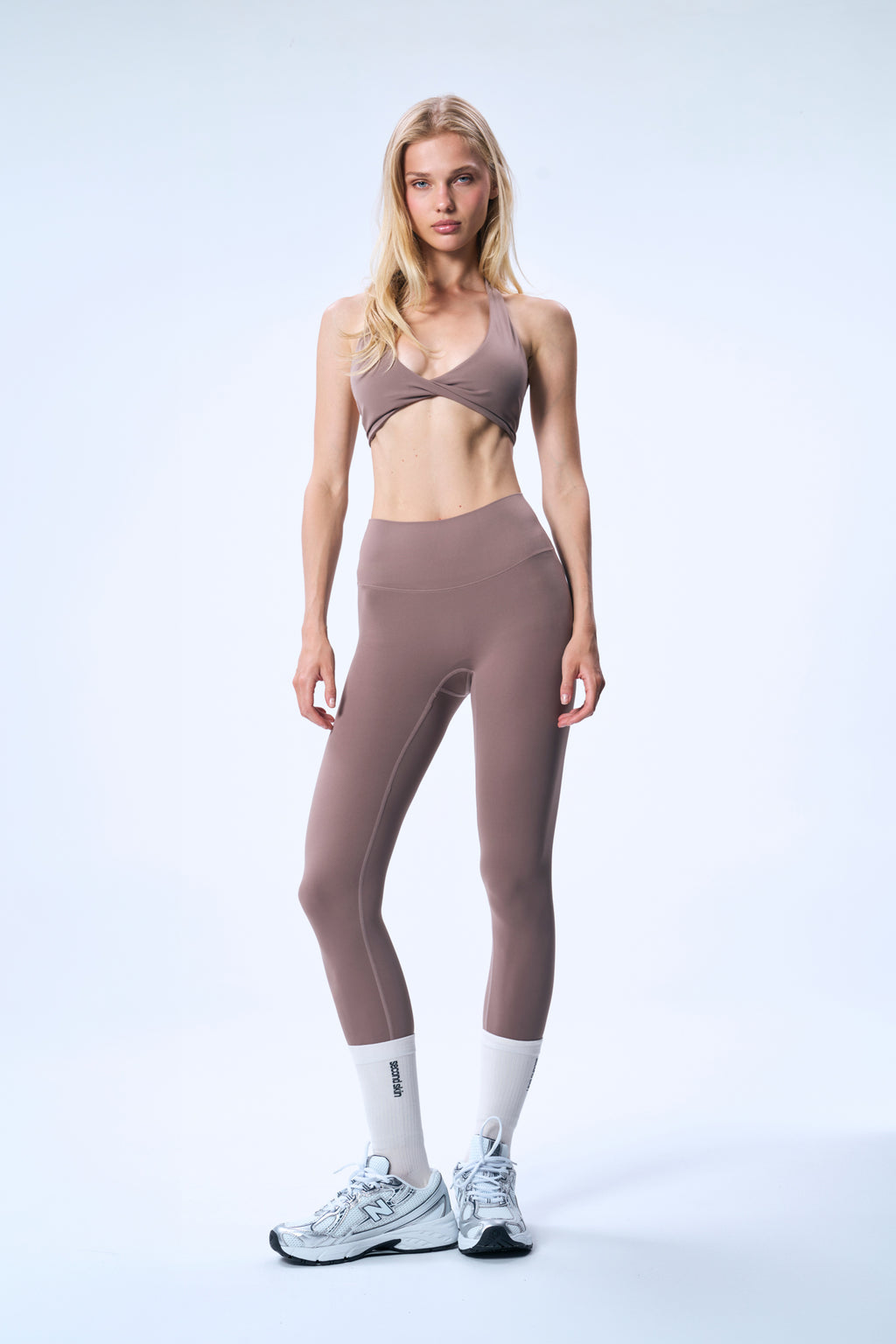 Second Skin Studio Crop Top Mushroom