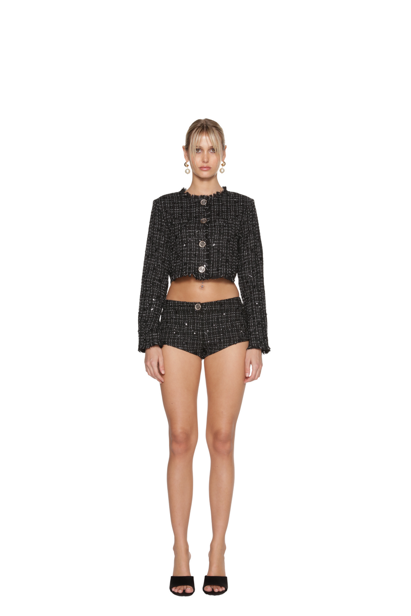 ASAP Tweed Shorts