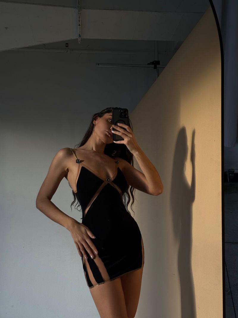 Angelina Dress Black