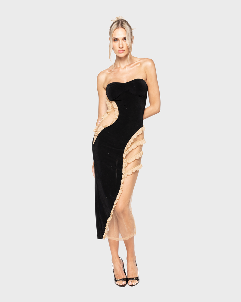 I'm Here Dress Black