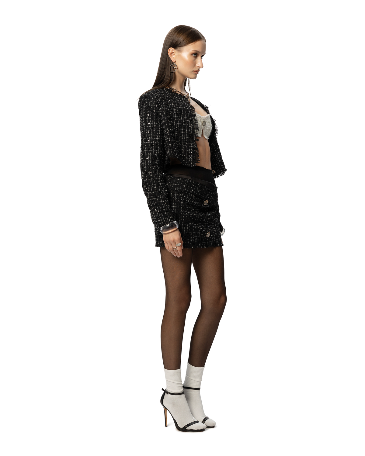 ASAP Tweed Skirt