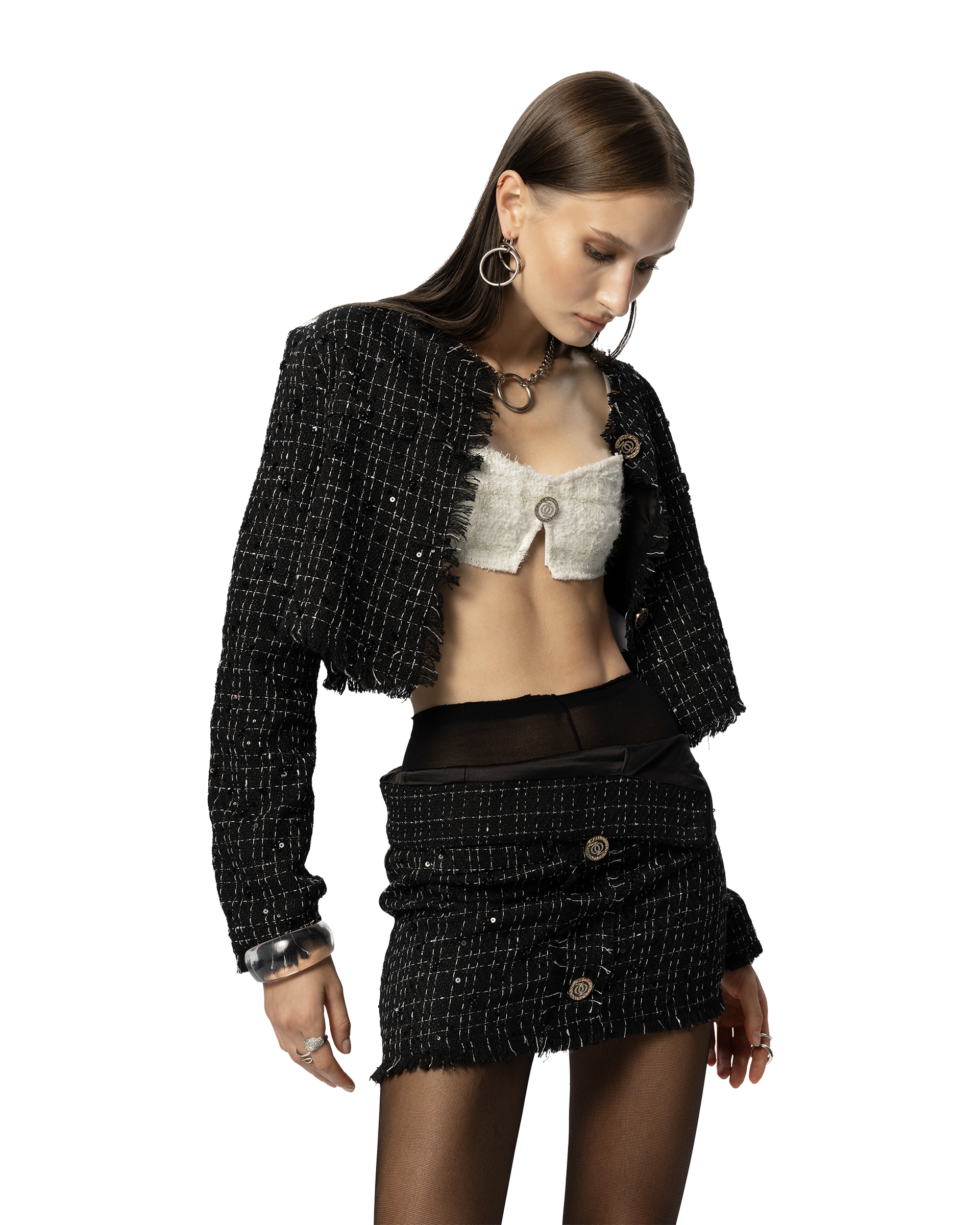 ASAP Tweed Skirt