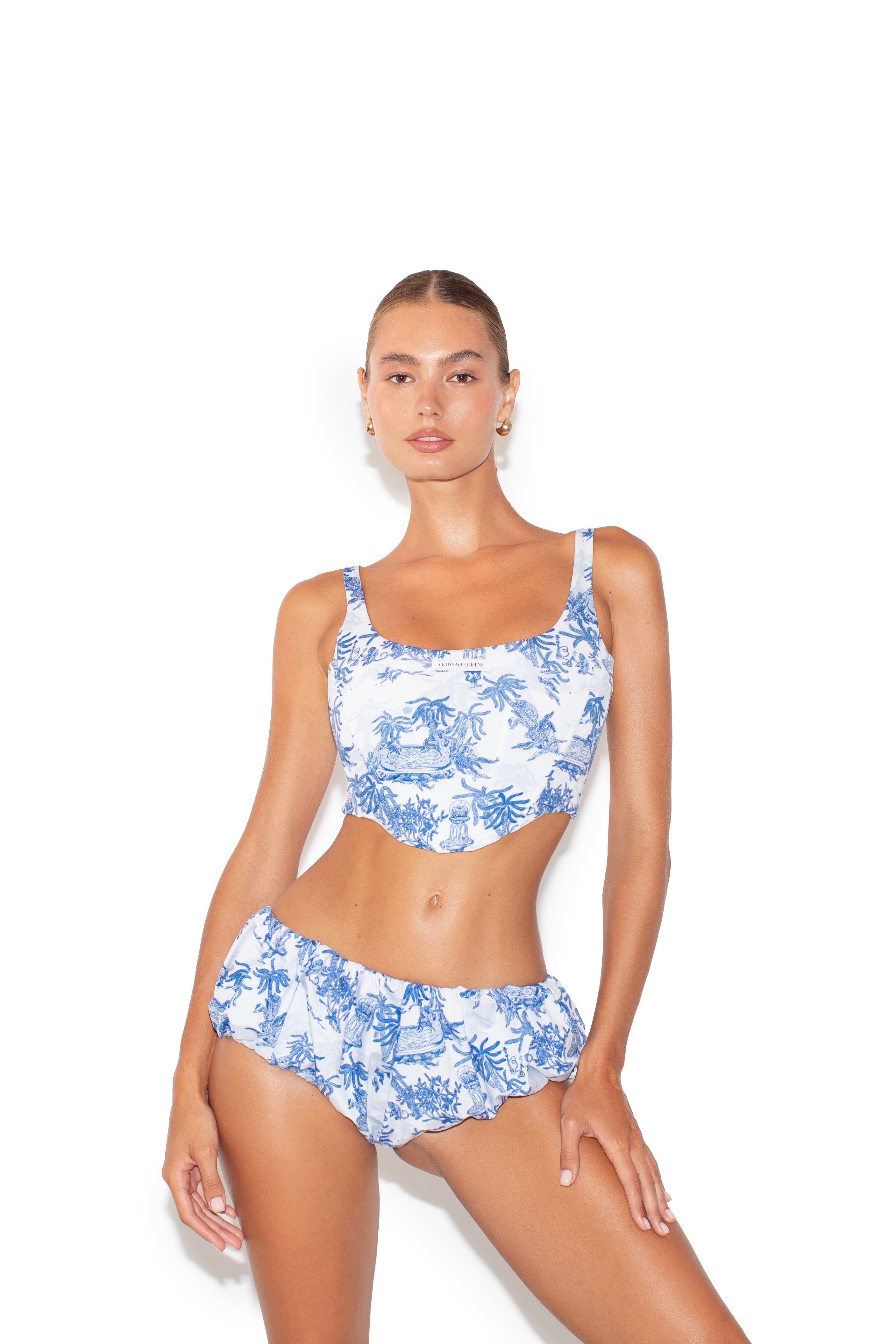 Muse Bottom High-Waisted Light Blue