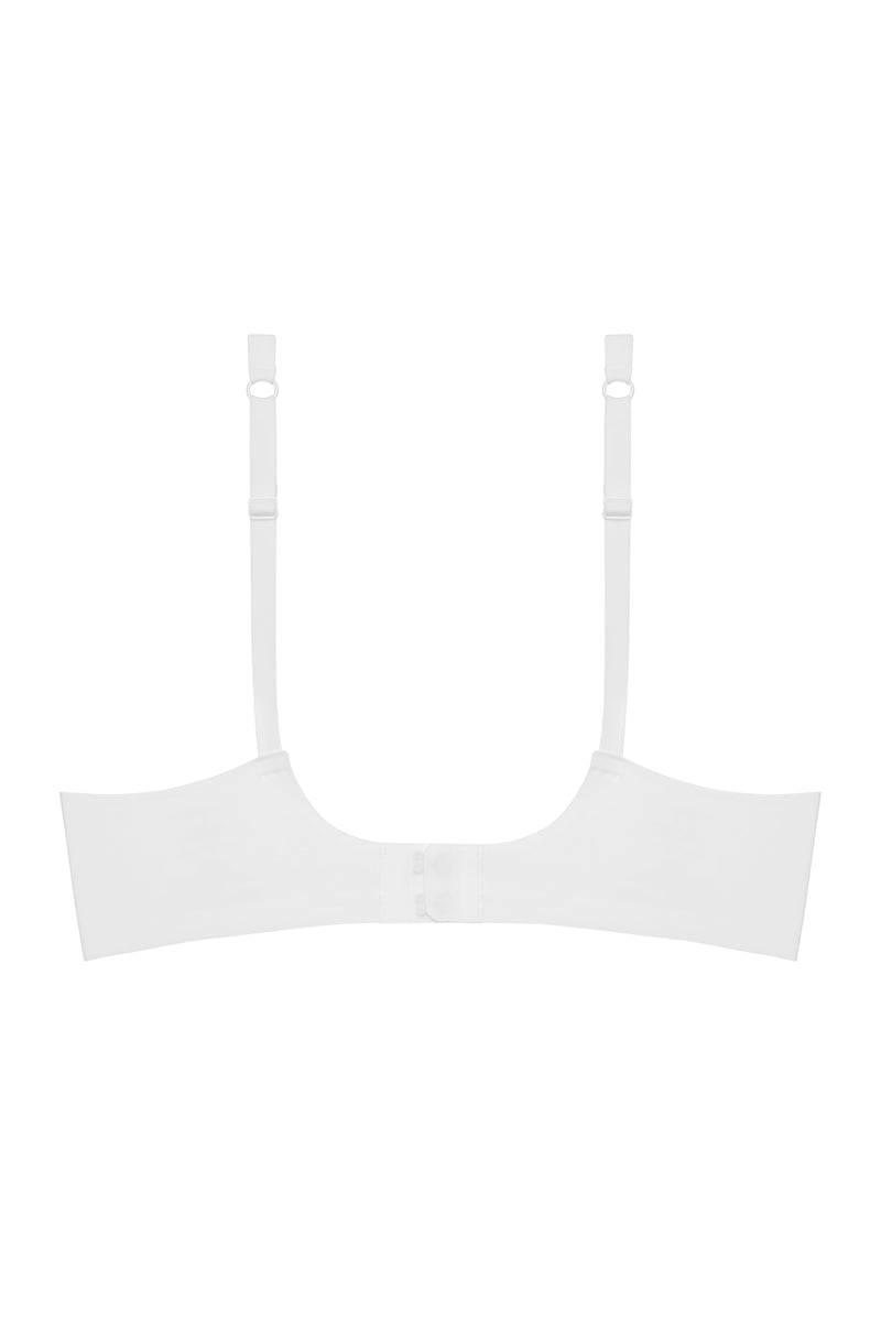 Second Skin Push Up Bralette Off White