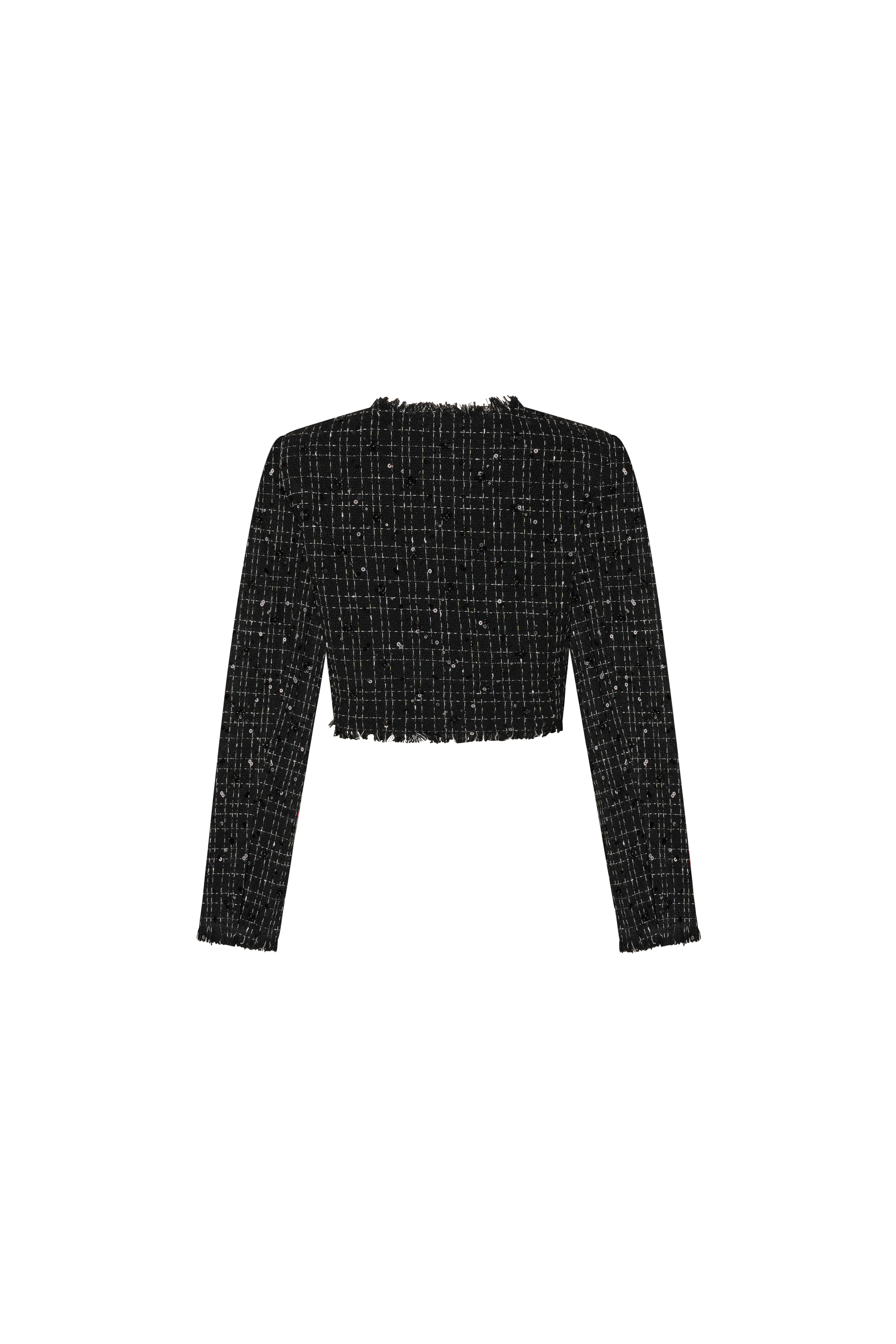 ASAP Tweed Jacket Black