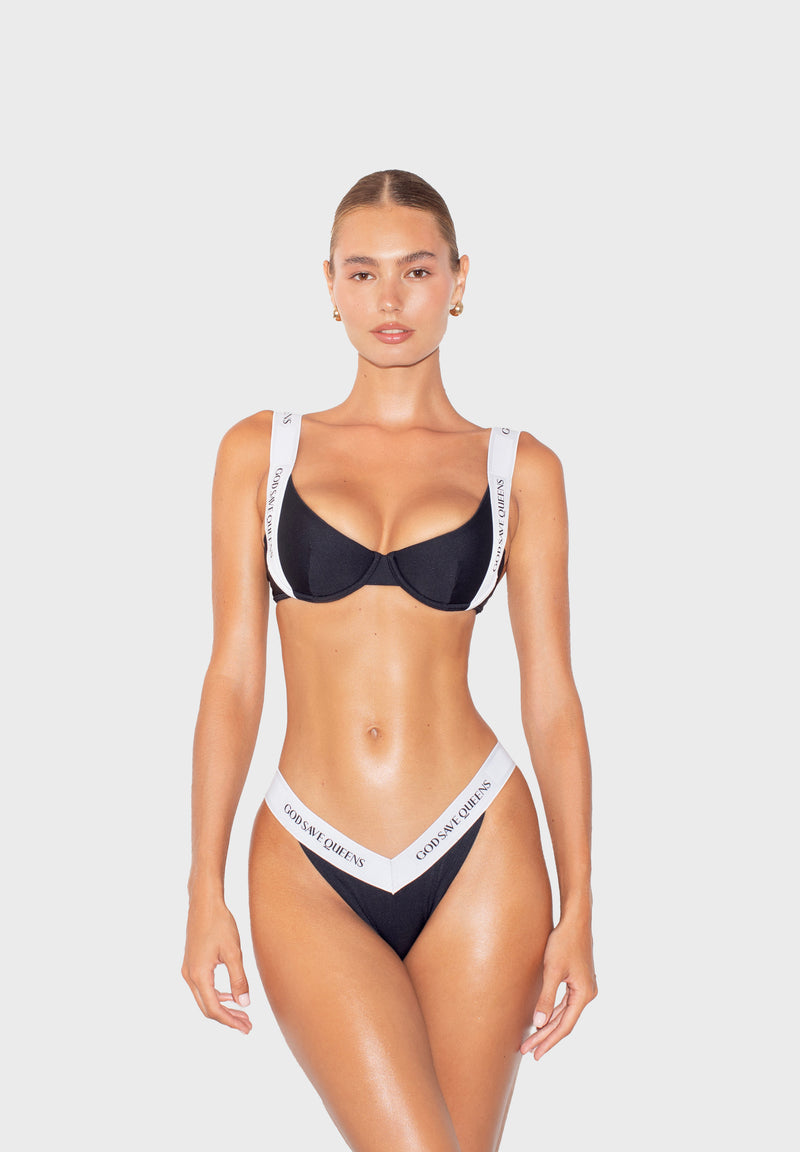 Carrara Top Black
