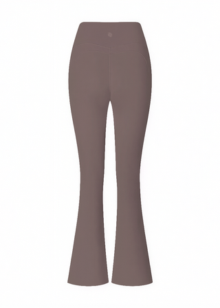 Second Skin Studio High-Waisted Bootcut Legging Mushroom