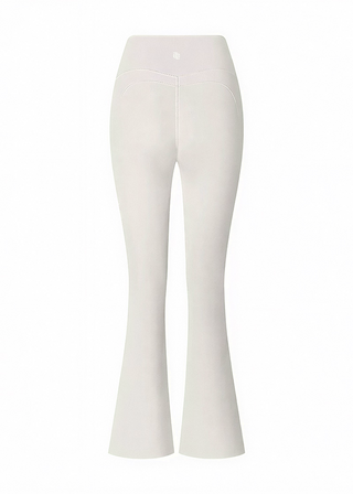 Second Skin Studio High-Waisted Bootcut Legging Ivory