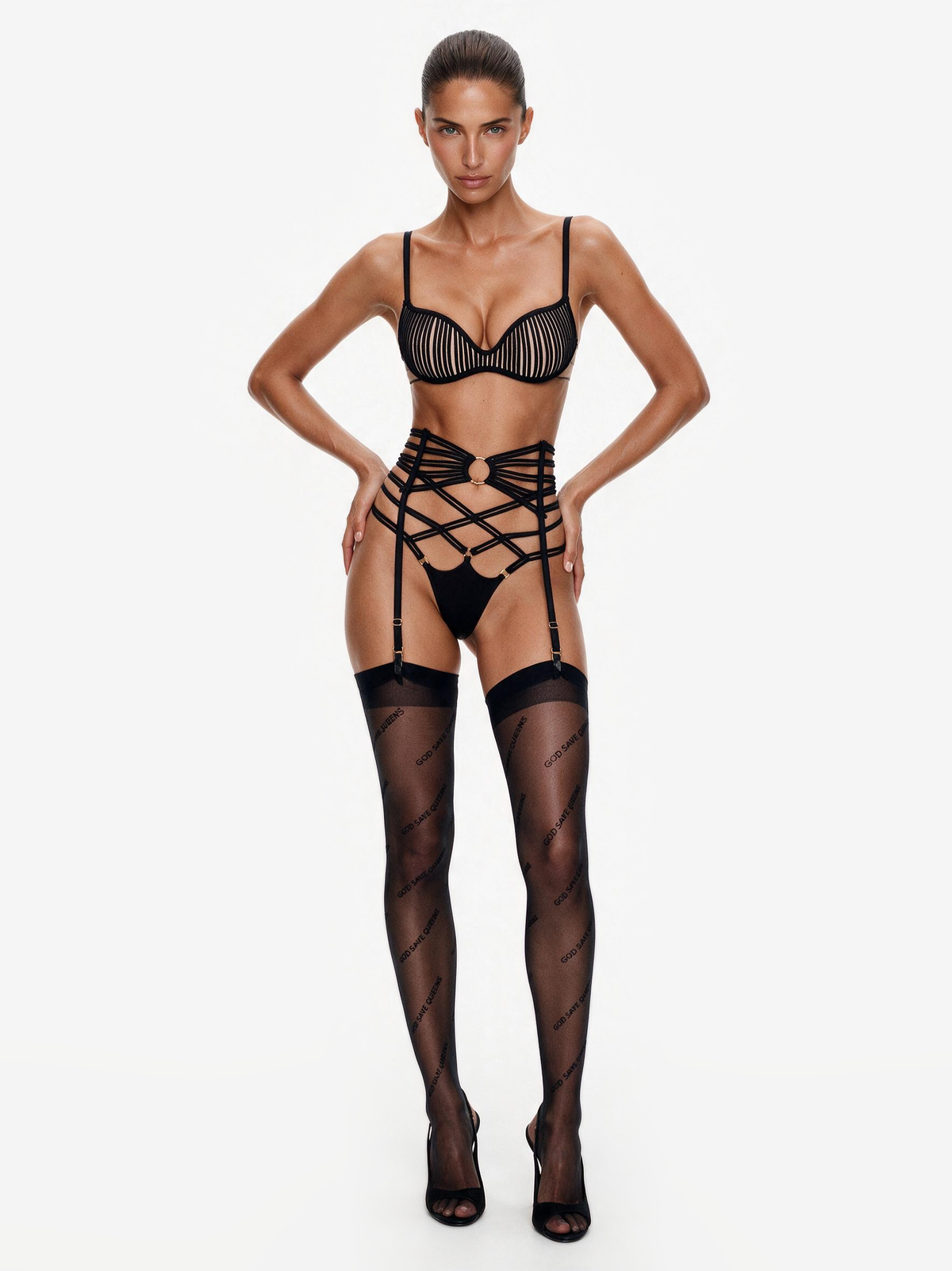 Giselle Thong Black
