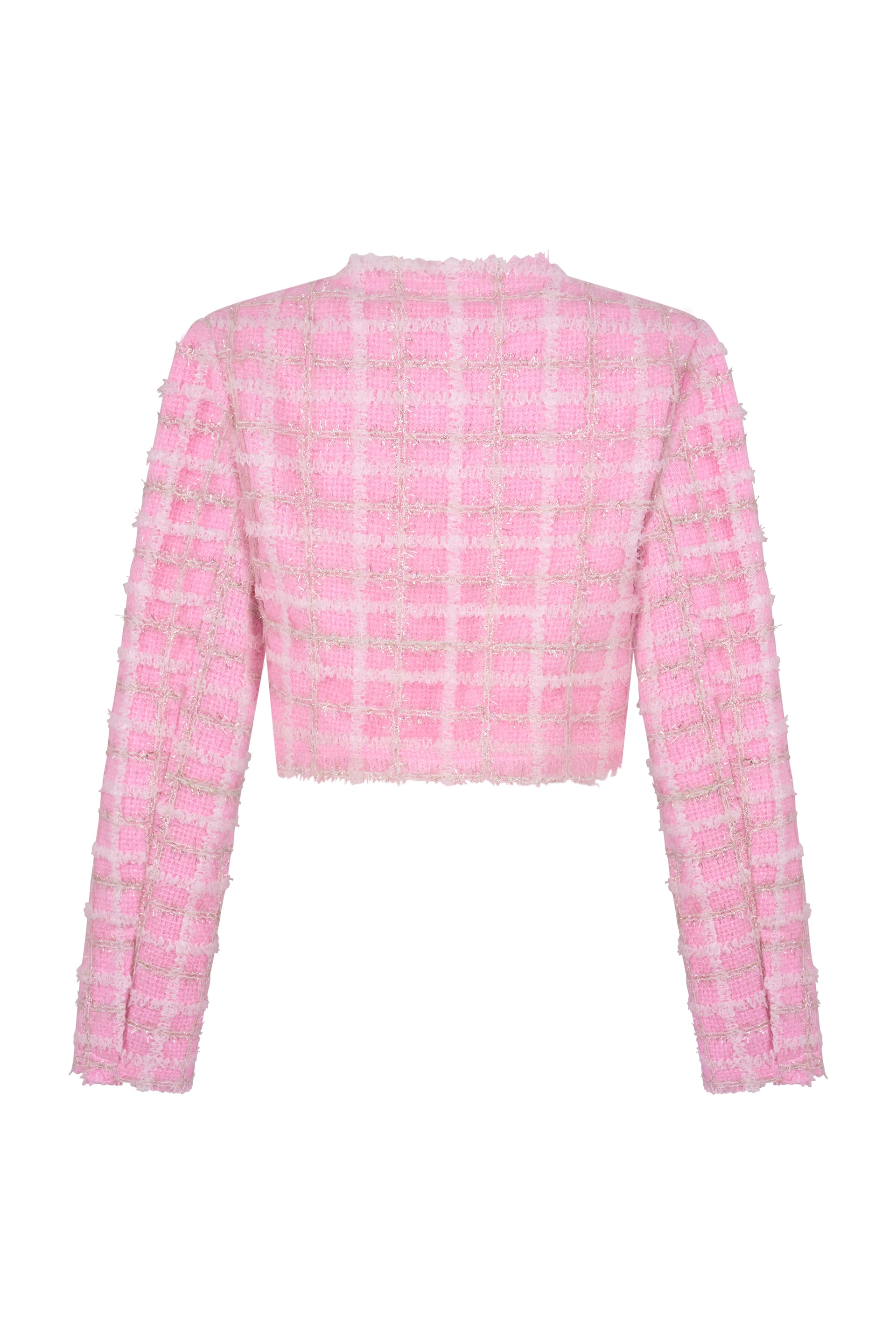 High Priority Tweed Jacket Pink
