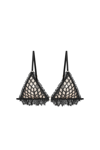 Valentina Bralette Black
