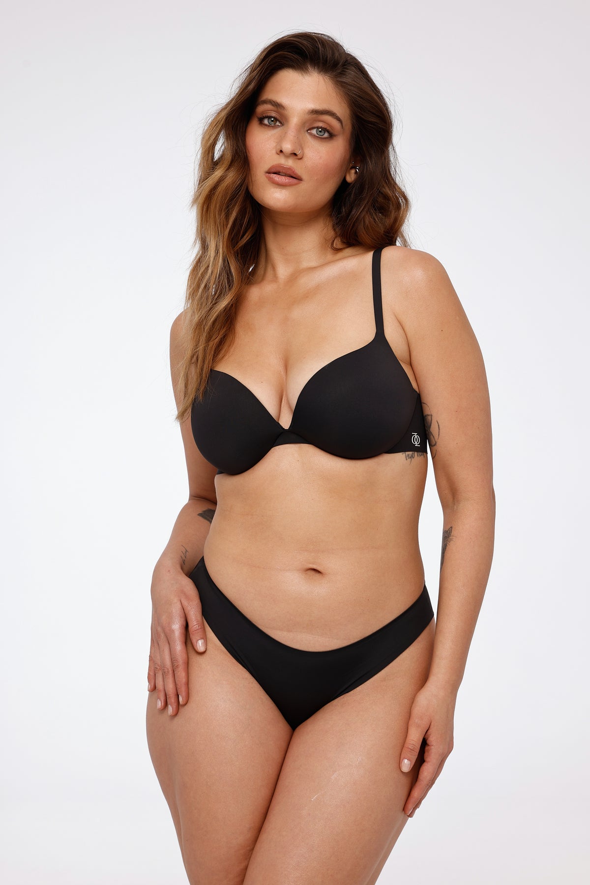 Second Skin Ultimate Push-Up Bra Graphite