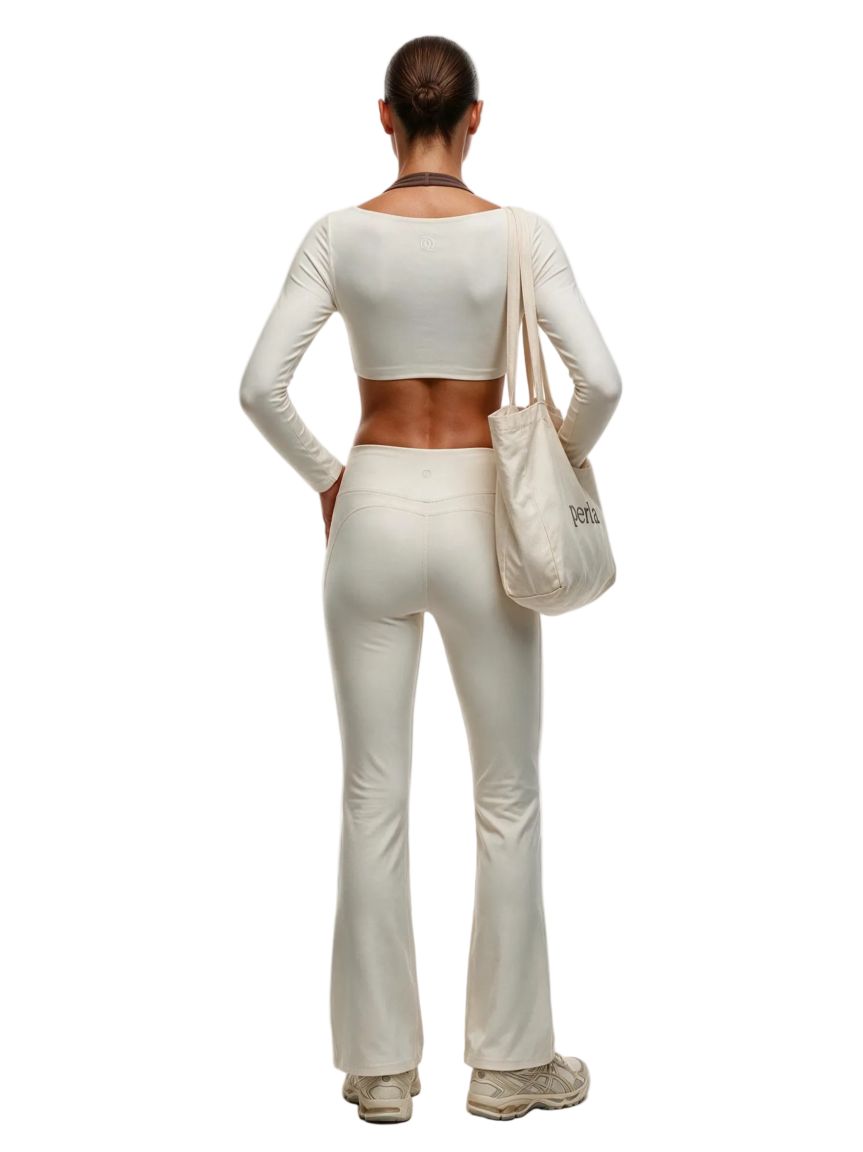 Second Skin Studio Long Sleeve Top Ivory