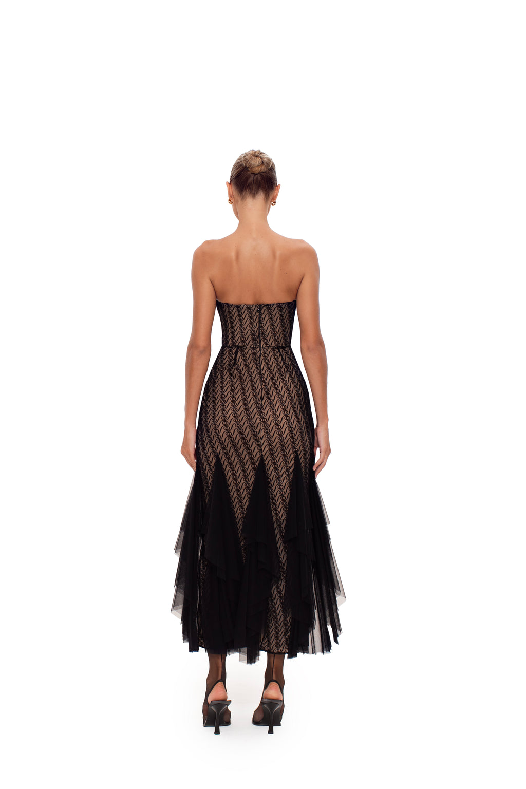 Alizee Strapless Dress Black