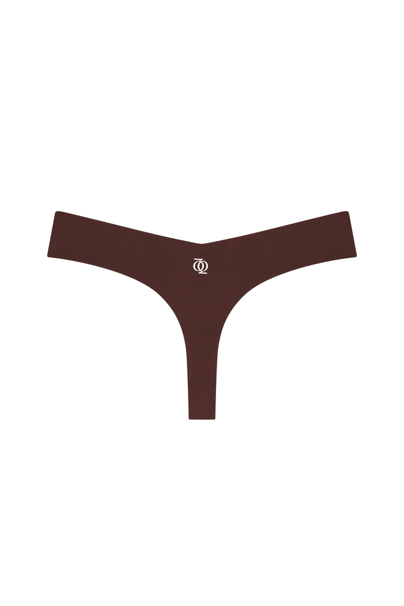 Second Skin Thong Espresso