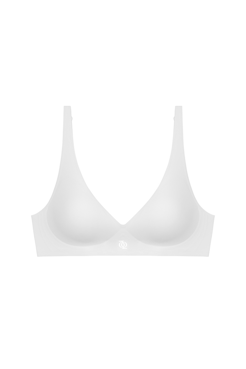 Second Skin Push Up Bralette Off White QQ