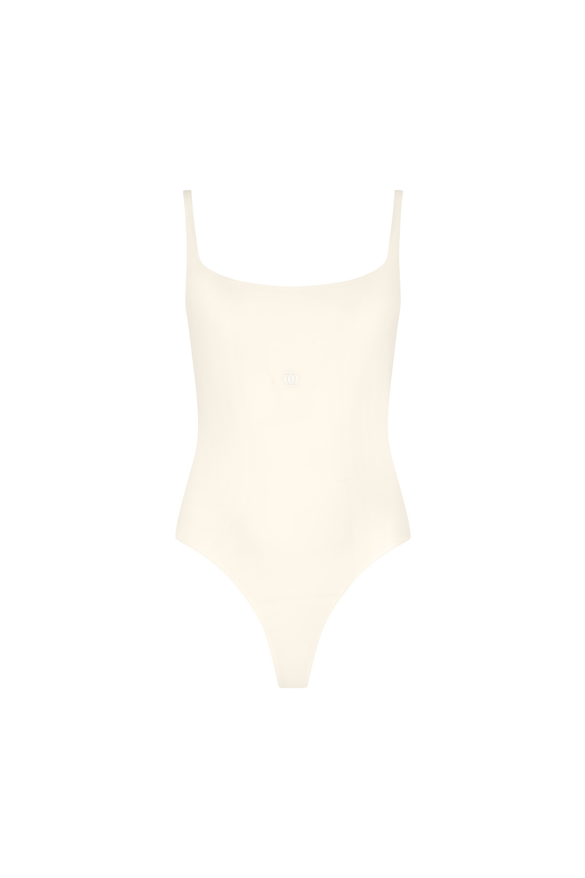 Second Skin Square-Neck Bodysuit Vanilla