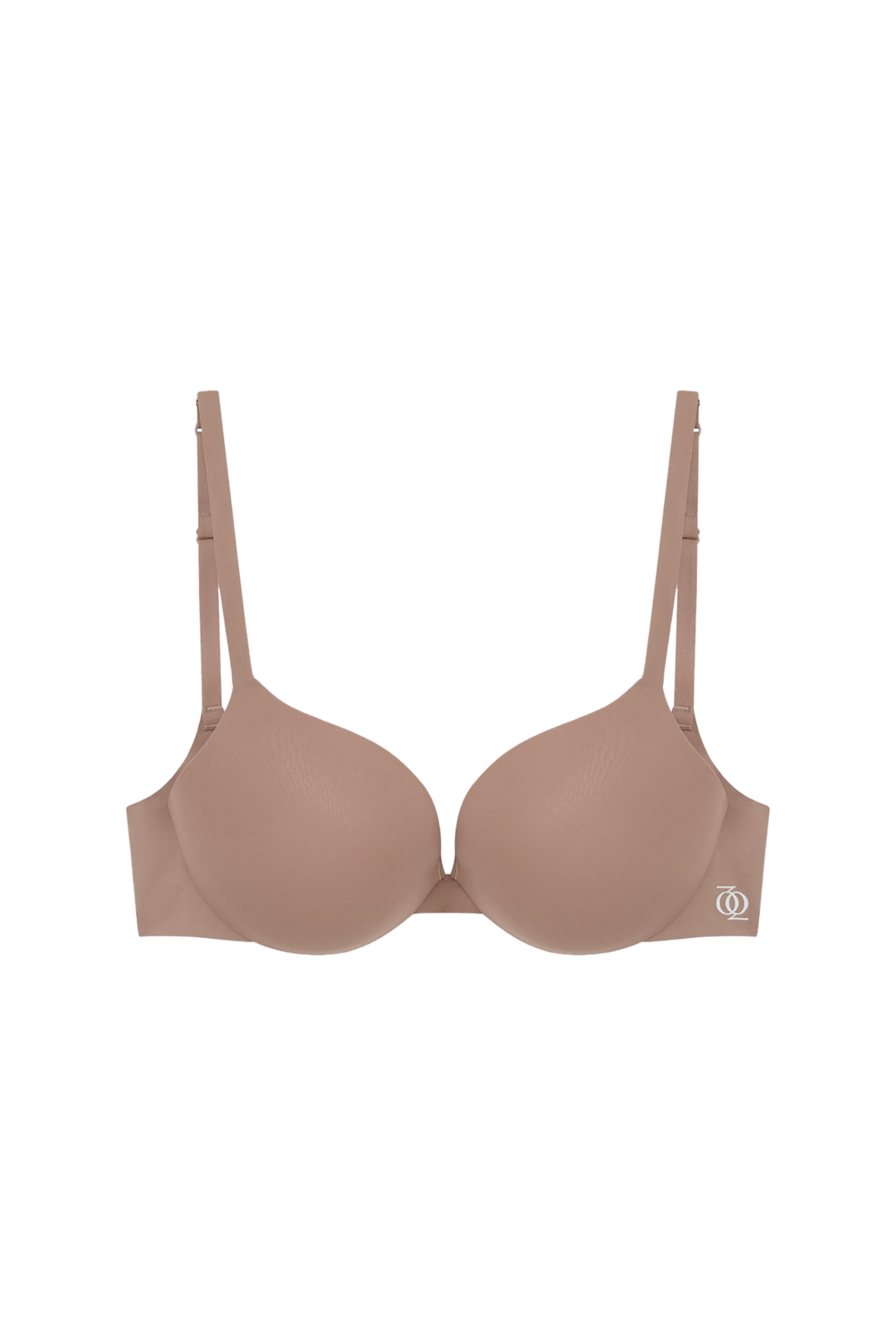 Second Skin Ultimate Push-Up Bra Mushroom