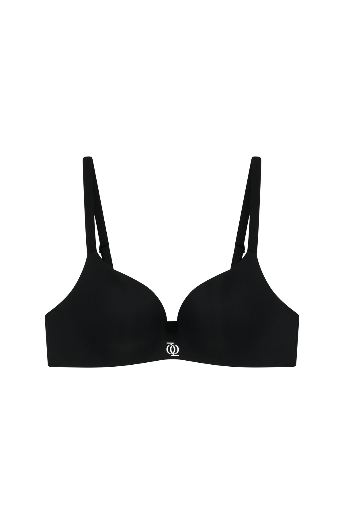 Second Skin Teardrop Bra Black