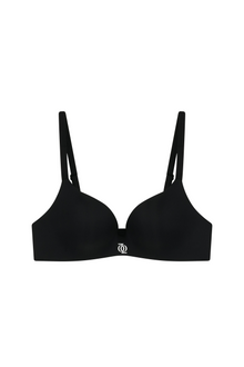 Second Skin Teardrop Bra Black