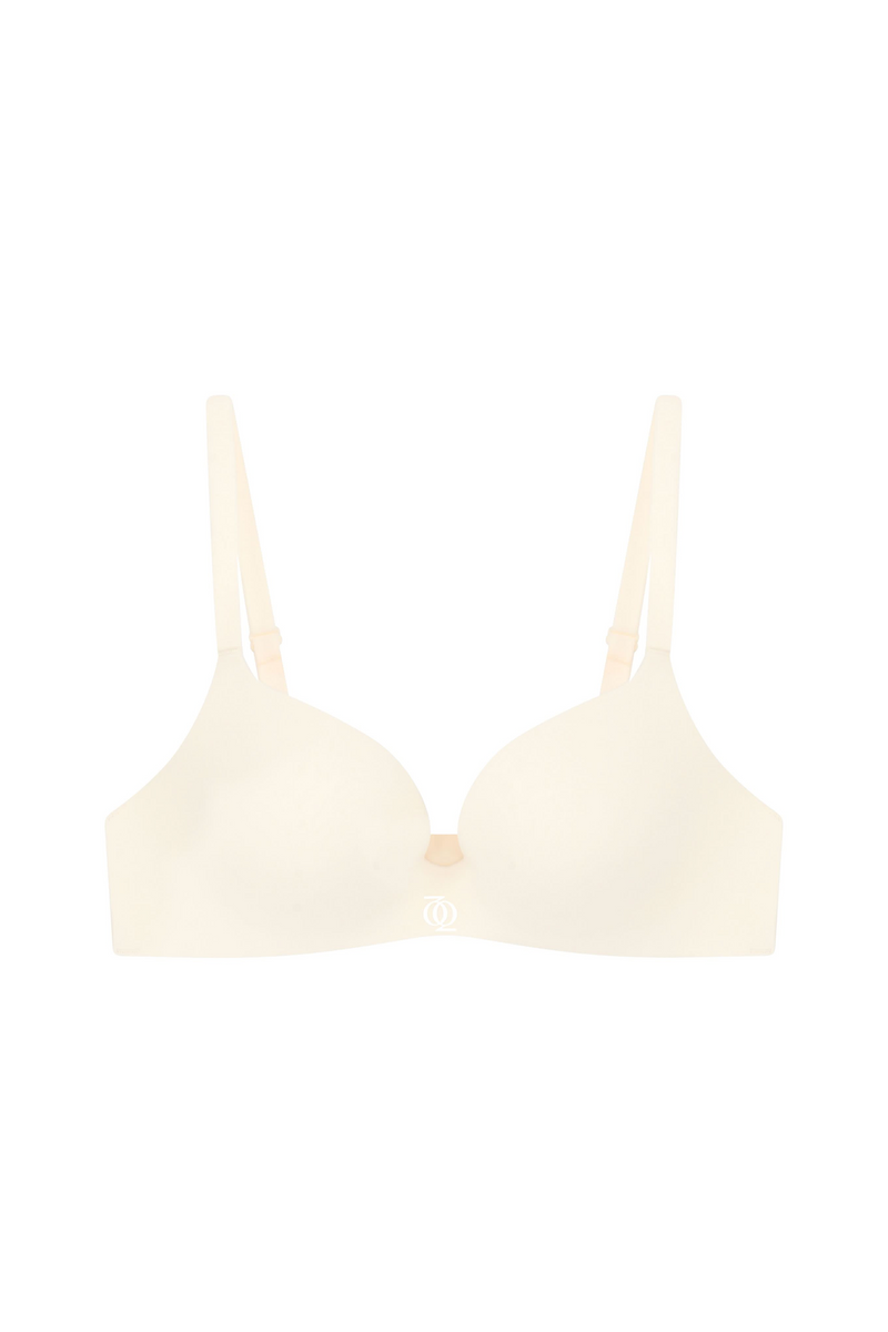 Second Skin Teardrop Bra Vanilla