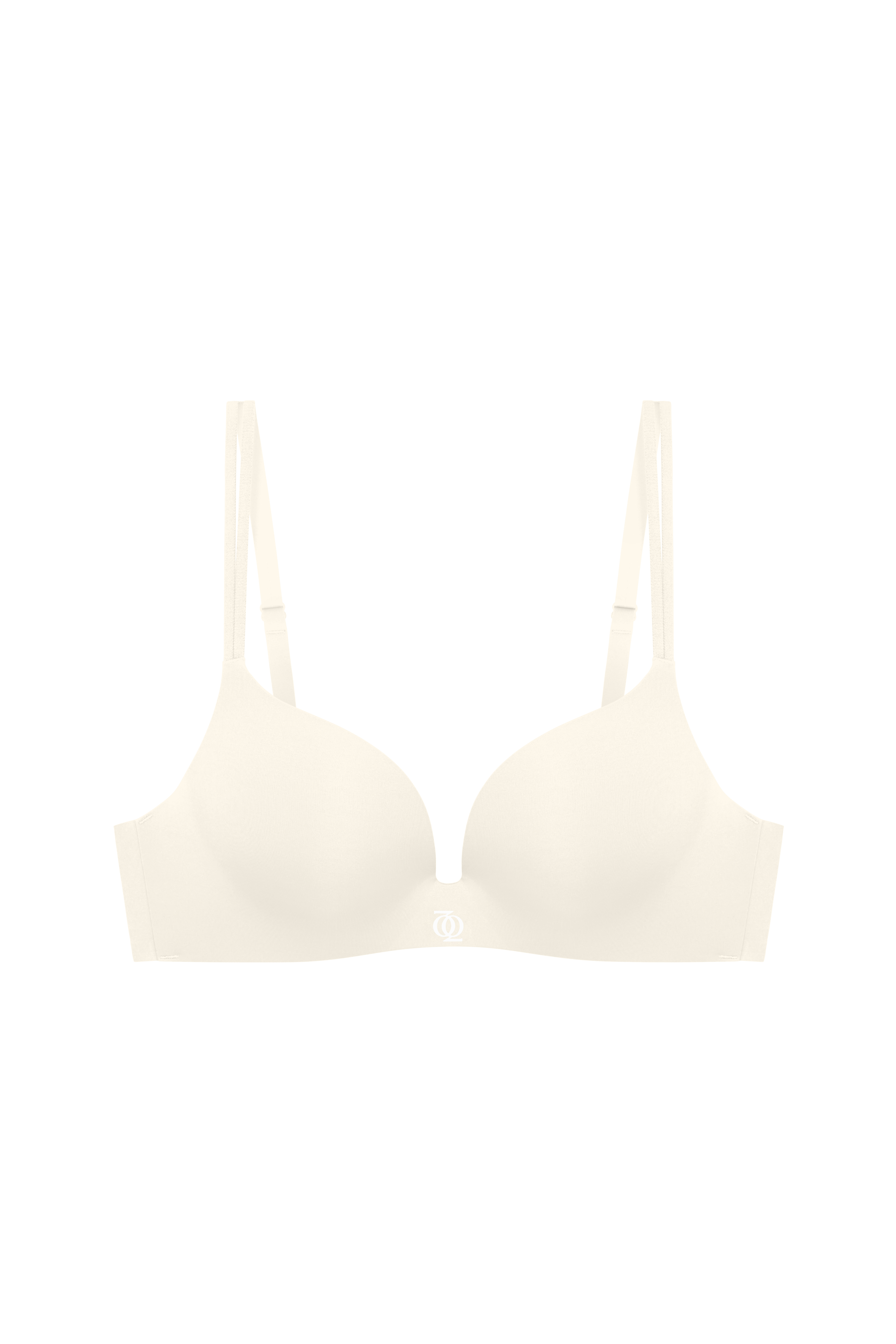 Second Skin Teardrop Push Up Bra Vanilla