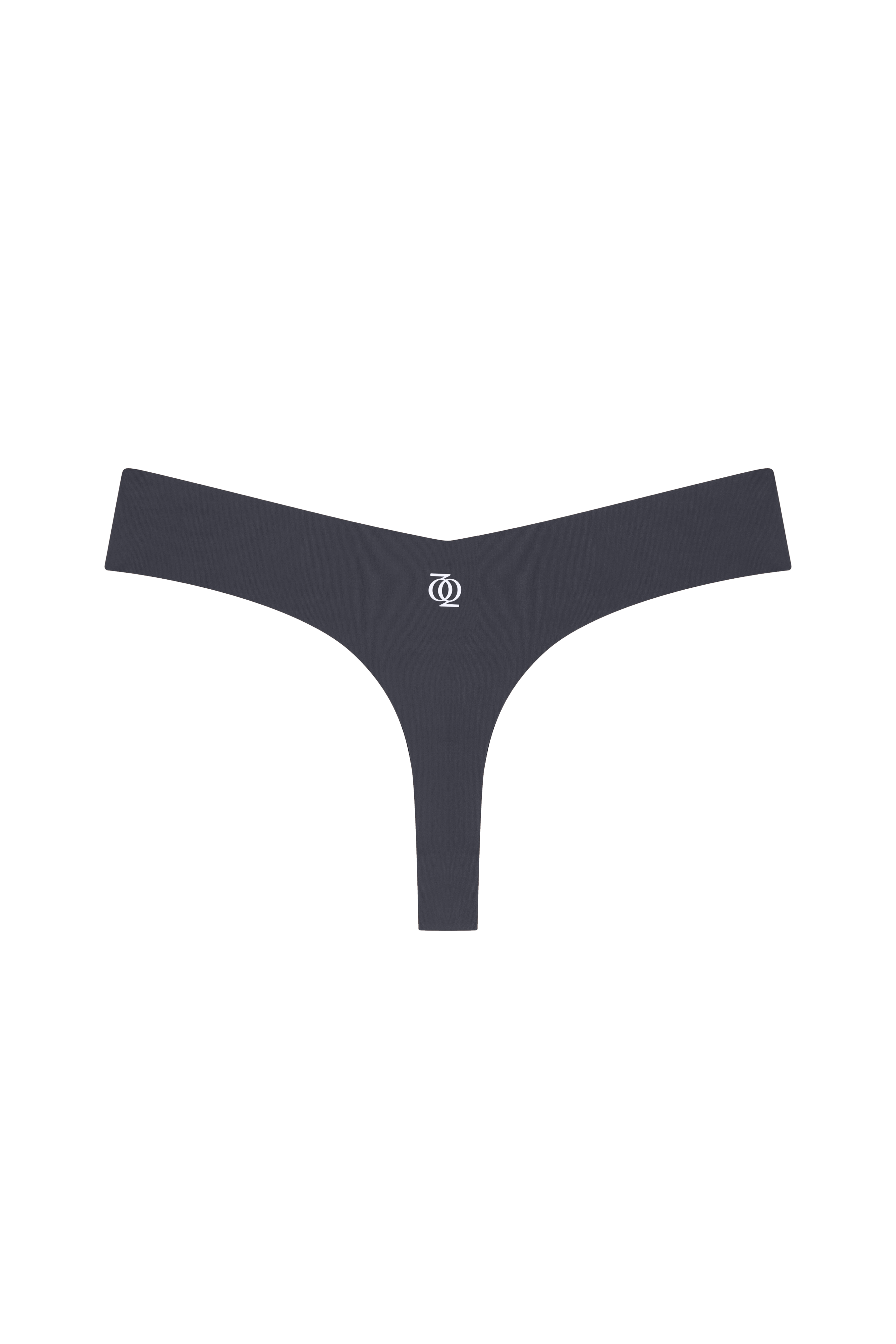 Second Skin Thong Graphite