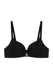 Second Skin Teardrop Bra Black