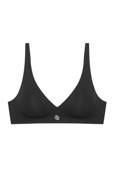 Second Skin Push Up Bralette Black QQ