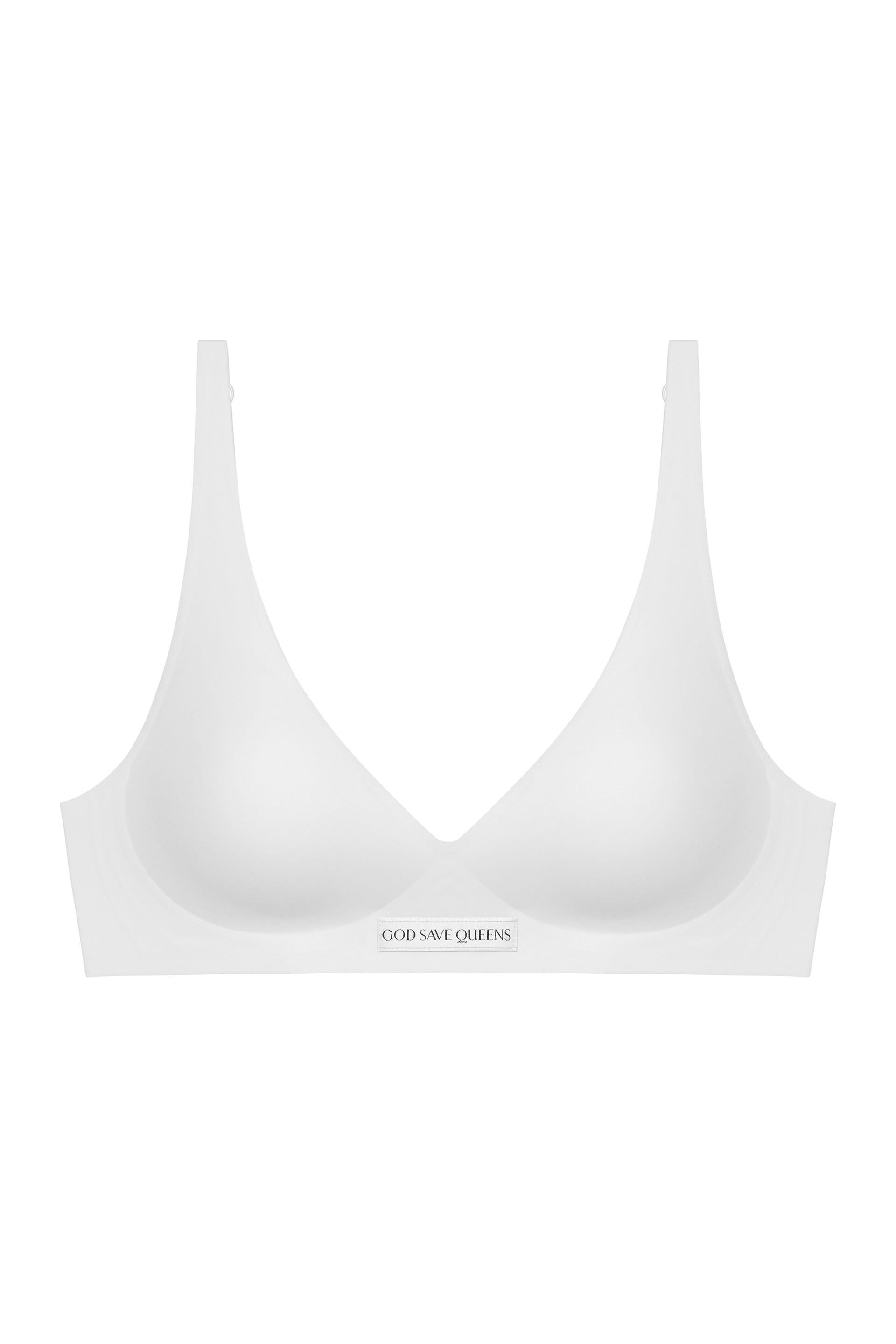 Second Skin Push Up Bralette Off White