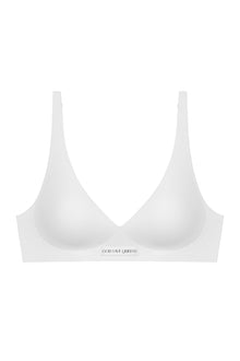Second Skin Push Up Bralette Off White