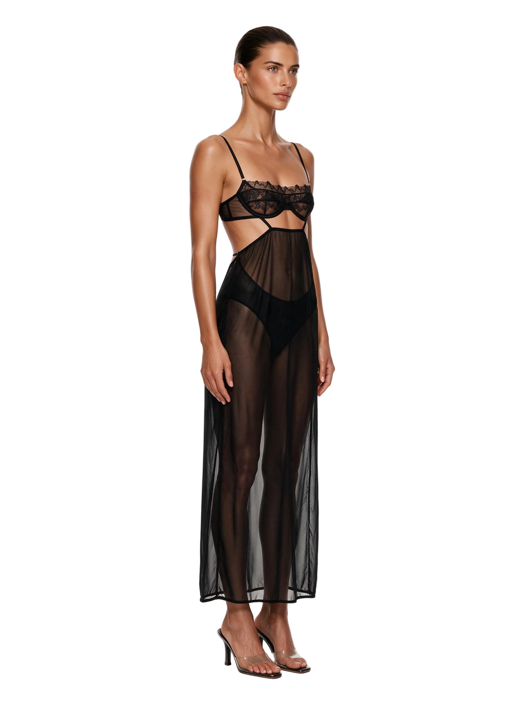 Stardust Maxi Dress Black