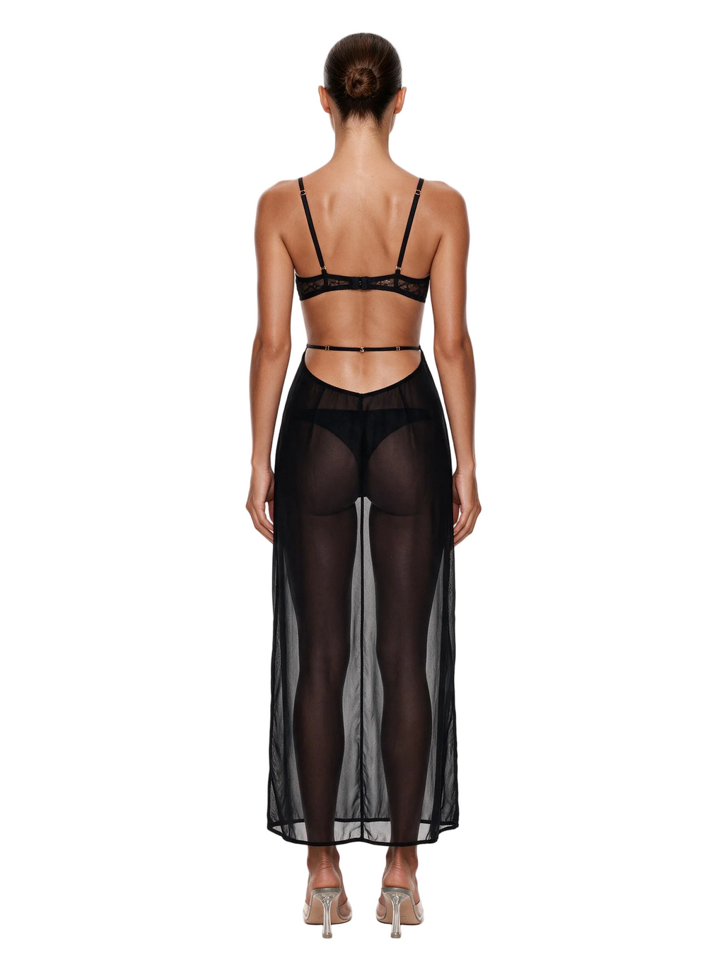 Stardust Maxi Dress Black