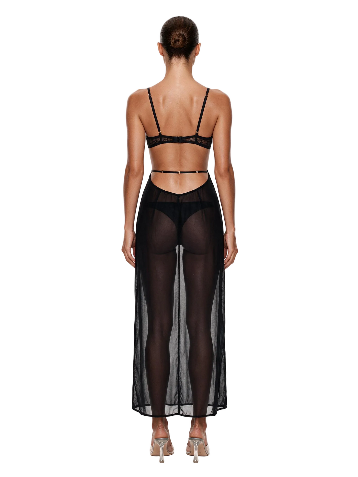 Stardust Maxi Dress Black