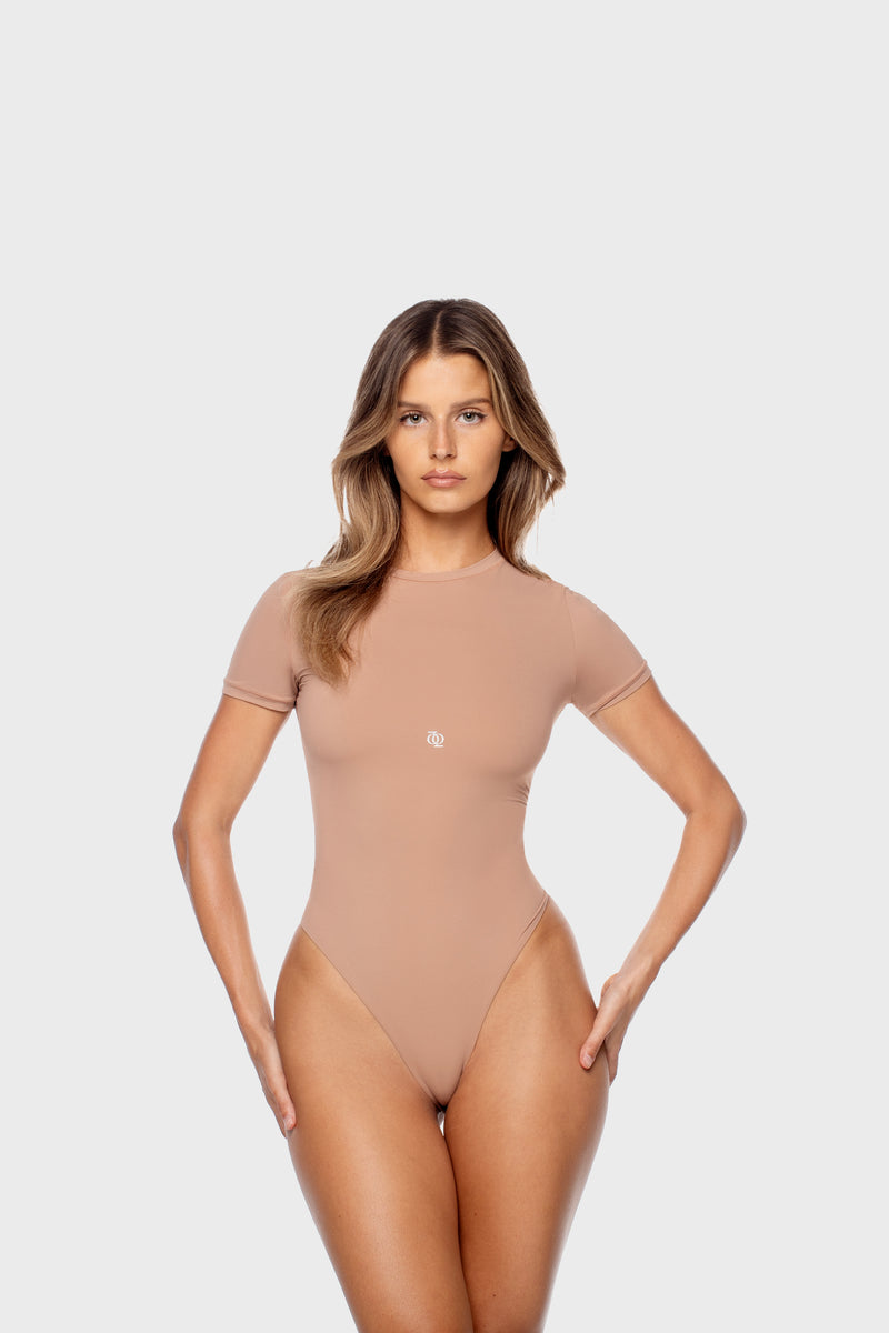 Second Skin T-Shirt Bodysuit Nude