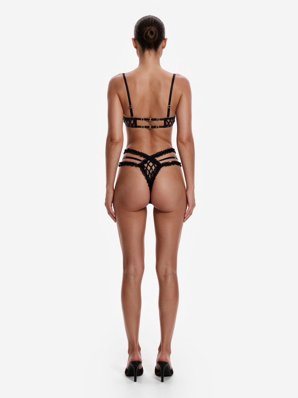 Valentina Balconette Black