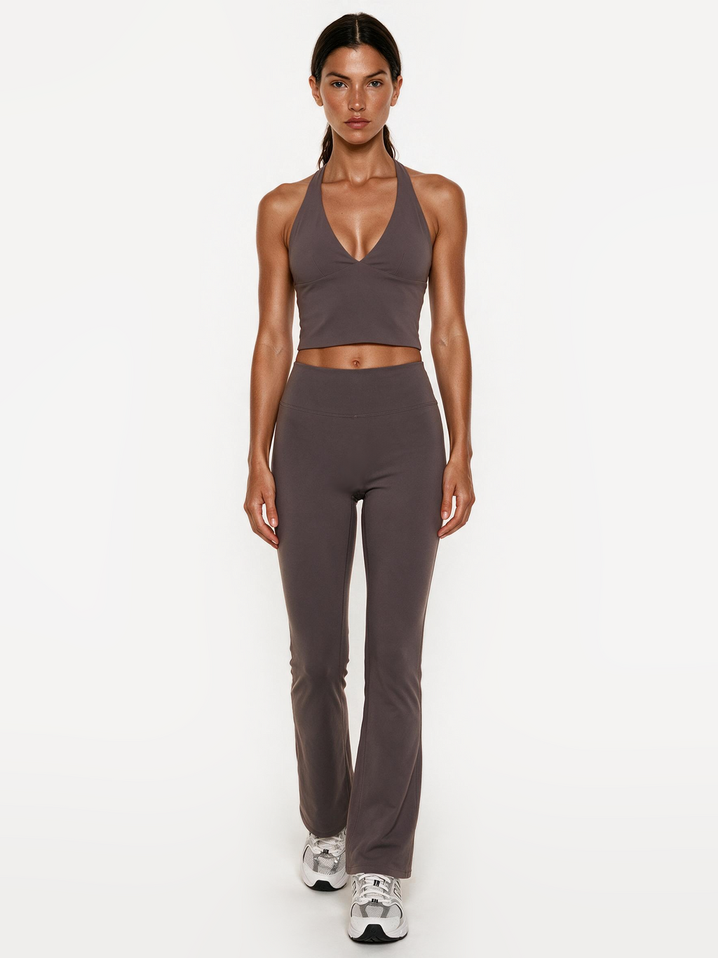 Second Skin Studio Halter Top Mushroom