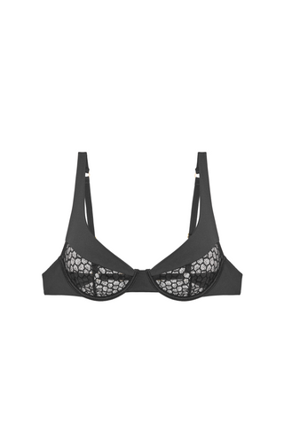 Pandora Plunge Bra Black