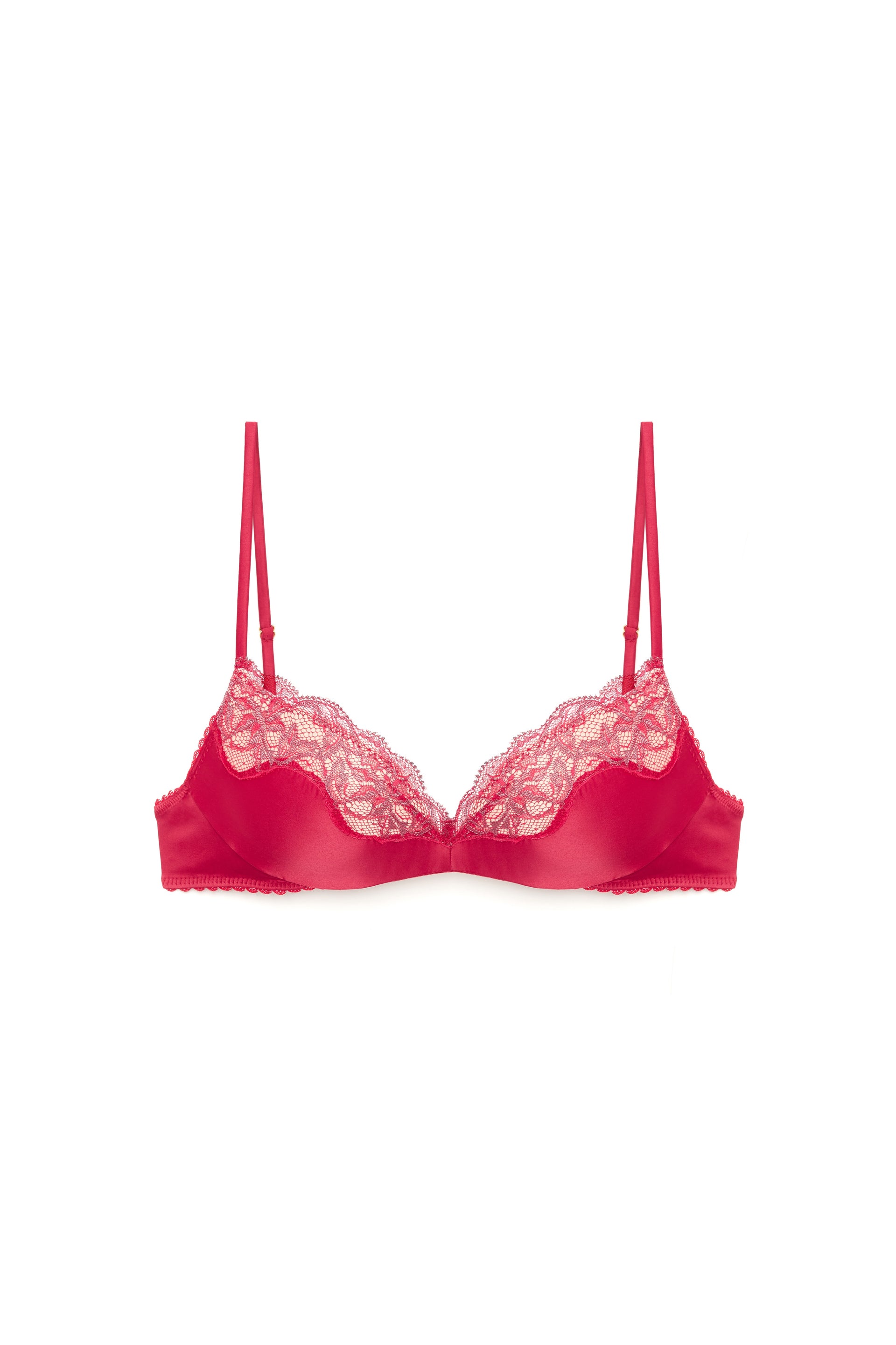 Buy Victoria's Secret PINK Red Lace Wireless Push-Up Bralette from Next  Malta