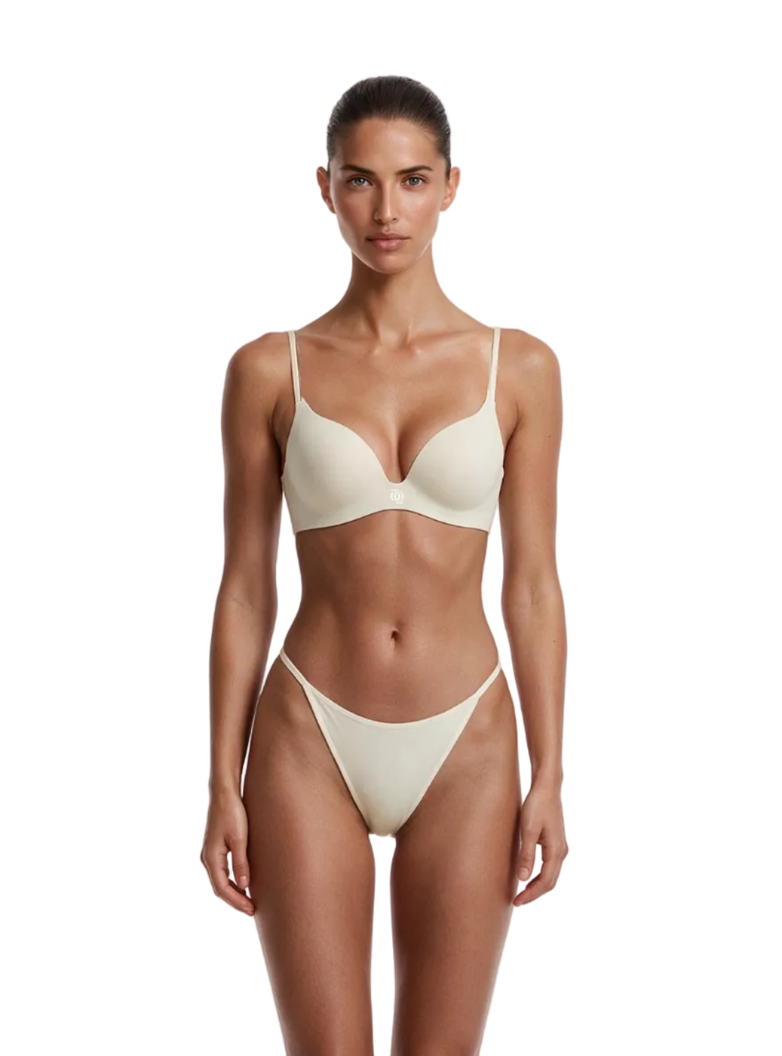 Second Skin Teardrop Push Up Bra Vanilla