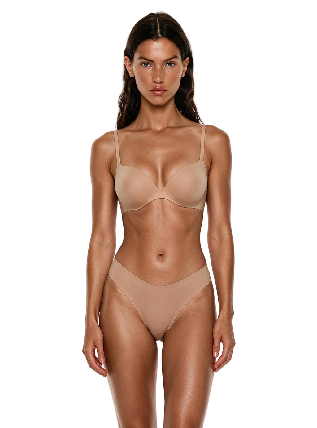 Second Skin Thong Cafe Au Lait