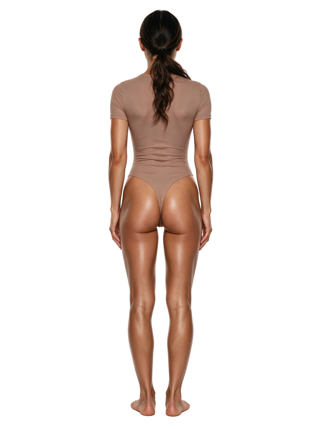Second Skin T-Shirt Bodysuit Nude