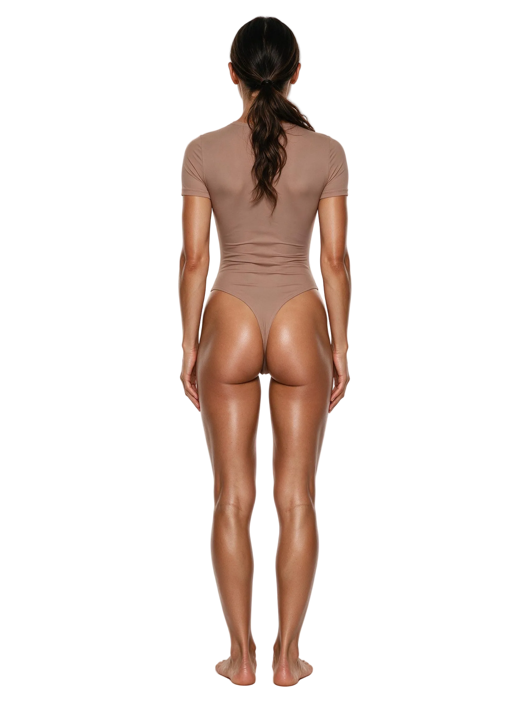 Second Skin T-Shirt Bodysuit Nude