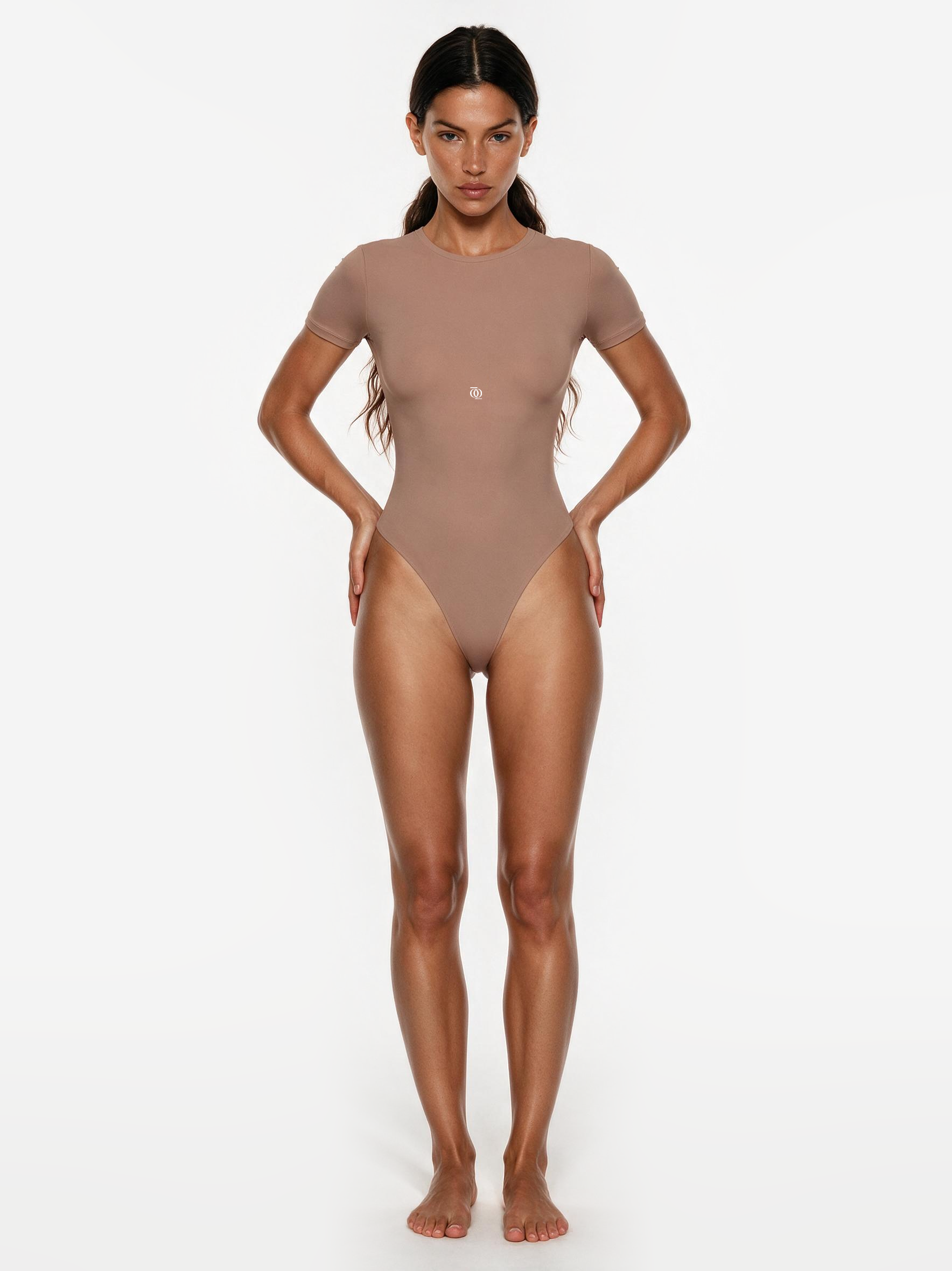 Second Skin T-Shirt Bodysuit Nude