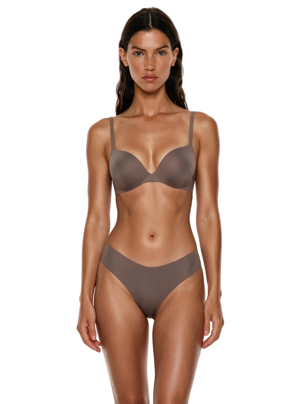 Second Skin Ultimate Push-Up Bra Mushroom